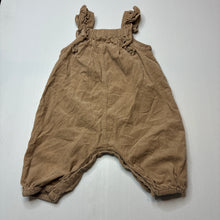 Load image into Gallery viewer, Girls Country Road, corduroy cotton overalls, EUC, size 00,  