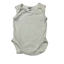 Load image into Gallery viewer, Unisex Anko, white cotton singletsuit romper, FUC, size 0000,  