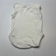 Load image into Gallery viewer, Unisex Anko, white cotton singletsuit romper, FUC, size 0000,  