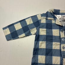 Load image into Gallery viewer, Unisex Baby Berry, flannel cotton long sleeve pyjama top, EUC, size 1,  