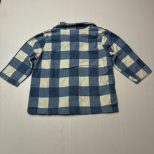 Load image into Gallery viewer, Unisex Baby Berry, flannel cotton long sleeve pyjama top, EUC, size 1,  
