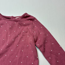 Load image into Gallery viewer, Girls Country Road, soft feel organic cotton long sleeve top, EUC, size 00,  