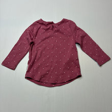 Load image into Gallery viewer, Girls Country Road, soft feel organic cotton long sleeve top, EUC, size 00,  