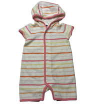 Load image into Gallery viewer, Girls GAP, terry hooded romper, GUC, size 00,  