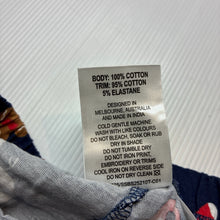 Load image into Gallery viewer, Unisex Sprout, navy cotton Christmas pyjama shorts, EUC, size 1,  