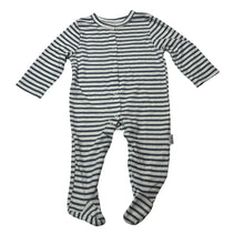 Load image into Gallery viewer, Unisex BADGLEY MISCHKA, striped coverall / romper, FUC, size 00,  
