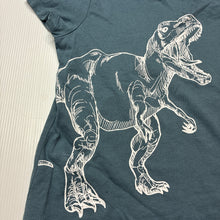 Load image into Gallery viewer, Boys Lily &amp; Dan, cotton tee / top, dinosaur, GUC, size 4,  
