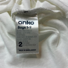 Load image into Gallery viewer, Boys Anko, cotton singlet / tank top, GUC, size 2,  