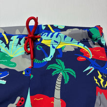 Load image into Gallery viewer, Boys Milkshake, colourful swim shorts, dinosaurs, EUC, size 4,  