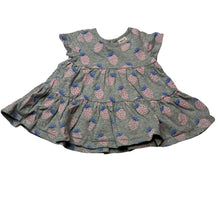 Load image into Gallery viewer, Girls Seed, cotton casual dress, strawberries, GUC, size 000, L: 31cm