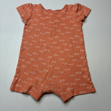 Load image into Gallery viewer, Girls Anko, coral cotton romper, GUC, size 1,  