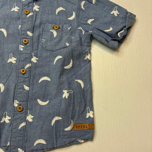 Load image into Gallery viewer, Boys Sprout, lightweight cotton short sleeve shirt, bananas, GUC, size 2,  