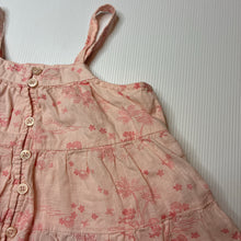 Load image into Gallery viewer, Girls Anko, lined lightweight cotton summer dress, EUC, size 2, L: 42cm