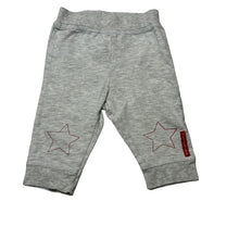 Load image into Gallery viewer, Boys Les Bebes, grey marle pants / bottoms, elasticated, GUC, size 6 months,  
