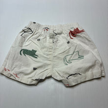 Load image into Gallery viewer, Boys United Colours of Benetton, lightweight cotton shorts, elasticated, FUC, size 00-0,  