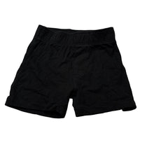 Load image into Gallery viewer, Unisex Anko, black lightweight cotton shorts, elasticated, GUC, size 1,  
