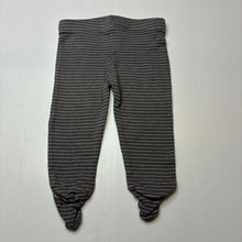 Load image into Gallery viewer, Unisex Tiny Little Wonders, soft cotton footed leggings / bottoms, EUC, size 00,  