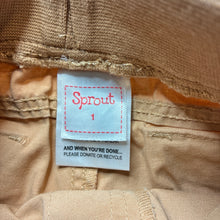 Load image into Gallery viewer, Boys Sprout, stretch cotton pants, elasticated, EUC, size 1,  