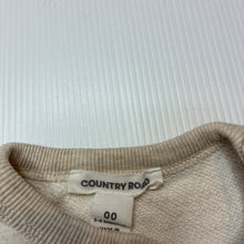 Load image into Gallery viewer, Girls Country Road, cotton lightweight sweater / jumper, mouse, EUC, size 00,  