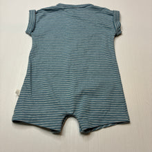 Load image into Gallery viewer, Boys Little Planet, organic cotton blend romper, EUC, size 6 months,  