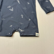 Load image into Gallery viewer, Unisex Toshi, UPF 50+ rashie suit, whales, GUC, size 0,  