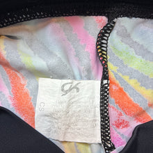 Load image into Gallery viewer, Girls GK Elite, colourful gymnastics shorts, EUC, size 4-6,  