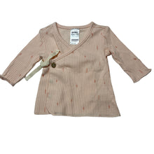 Load image into Gallery viewer, Girls Anko, ribbed cotton long sleeve top, EUC, size 00000,  