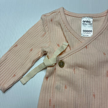 Load image into Gallery viewer, Girls Anko, ribbed cotton long sleeve top, EUC, size 00000,  