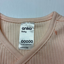 Load image into Gallery viewer, Girls Anko, ribbed cotton long sleeve top, EUC, size 00000,  