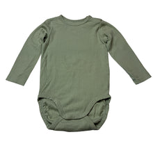 Load image into Gallery viewer, Unisex H&amp;M, ribbed organic cotton blend bodysuit / romper, EUC, size 1,  