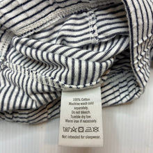 Load image into Gallery viewer, Girls JANIE AND JACK, striped cotton bottoms, elasticated, GUC, size 00,  