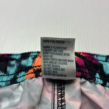 Load image into Gallery viewer, Boys Anko, colourful tie dyed board shorts, elasticated, GUC, size 5,  