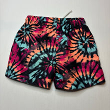 Load image into Gallery viewer, Boys Anko, colourful tie dyed board shorts, elasticated, GUC, size 5,  