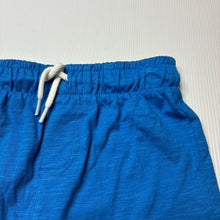Load image into Gallery viewer, Boys Anko, blue cotton shorts, elasticated, EUC, size 5,  