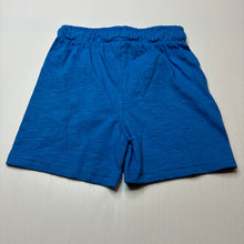 Load image into Gallery viewer, Boys Anko, blue cotton shorts, elasticated, EUC, size 5,  