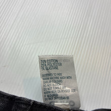 Load image into Gallery viewer, Unisex Anko, black stretch denim shorts, adjustable, EUC, size 7,  