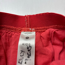 Load image into Gallery viewer, Girls Target, cotton lined Christmas tulle &amp; sequin skirt, elasticated, FUC, size 4,  