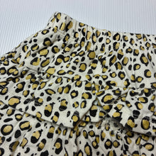 Load image into Gallery viewer, Girls Ollie's Place, tiered cotton skirt, elasticated, built-in shorts, L: 22cm, GUC, size 6,  