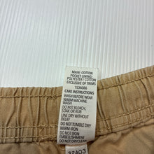 Load image into Gallery viewer, Boys Brilliant Basics, cotton shorts, elasticated, GUC, size 4,  