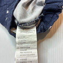 Load image into Gallery viewer, Girls Cotton On, navy stretch cotton shorts, adjustable, wash fade, FUC, size 8,  