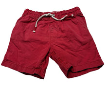 Load image into Gallery viewer, Boys Milkshake, red cotton shorts, elasticated, wash fade, FUC, size 4,  
