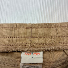 Load image into Gallery viewer, Boys Jack &amp; Milly, lightweight cotton shorts, elasticated, EUC, size 3,  