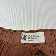 Load image into Gallery viewer, Unisex H&amp;M, lightweight cotton shorts, elasticated, EUC, size 8,  