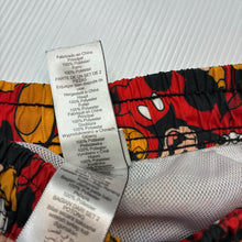 Load image into Gallery viewer, Boys Next, Disney Mickey Mouse lined board shorts, elasticated, EUC, size 3-4,  