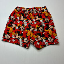 Load image into Gallery viewer, Boys Next, Disney Mickey Mouse lined board shorts, elasticated, EUC, size 3-4,  