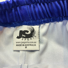 Load image into Gallery viewer, Boys JS Sports, AFL shorts, elasticated, GUC, size 8,  