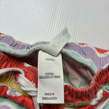 Load image into Gallery viewer, Girls KID, colourful cotton shorts, elasticated, GUC, size 5,  