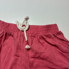 Load image into Gallery viewer, Girls KID, pink cotton shorts, elasticated, GUC, size 5,  