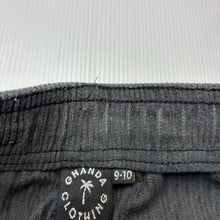 Load image into Gallery viewer, Boys GHANDA, chunky corduroy cotton shorts, elasticated, GUC, size 9-10,  