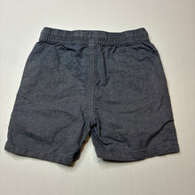 Load image into Gallery viewer, Boys Anko, blue cotton shorts, elasticated, GUC, size 6,  